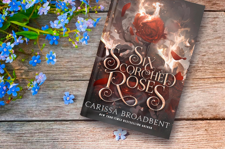 Six Scorched Roses